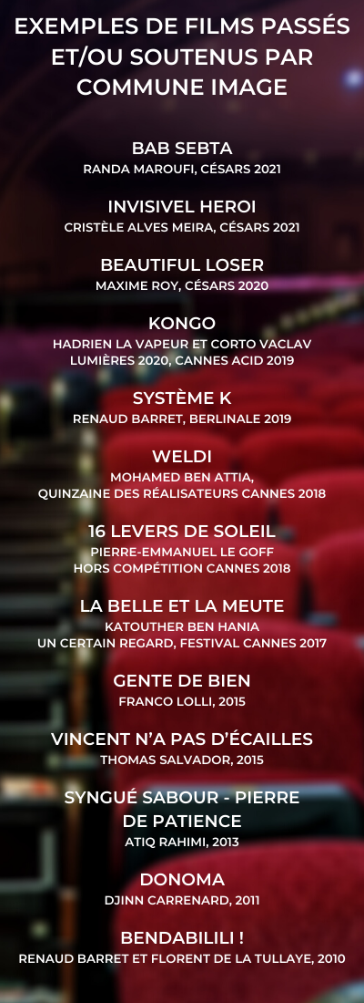 Liste des films passés le GROUPE SOS