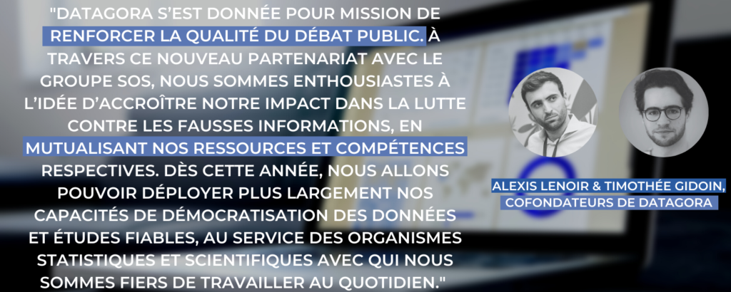 Citation d'Alexis et Timothée, Cofondateurs Datagora datagora