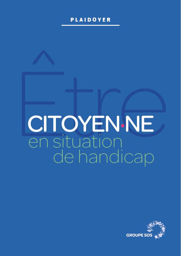 Plaidoyer Handicap du GROUPE SOS - Couverture